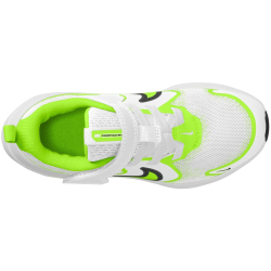 NIKE Cosmic Runner Laufschuhe Kinder 106 - white/black-volt 27.5
