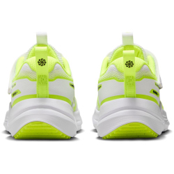 NIKE Cosmic Runner Laufschuhe Kinder 106 - white/black-volt 27.5