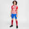 NIKE Atlético Madrid Dri-FIT Academy Pro kurzarm Aufwärmshirt Kinder 614 - sport red/white S (128-137 cm)