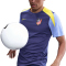 NIKE Atlético Madrid Dri-FIT Strike kurzarm Trainingsshirt Herren 557 - dk purple dust/vibrant yellow S