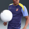 NIKE Atlético Madrid Dri-FIT Strike kurzarm Trainingsshirt Herren 557 - dk purple dust/vibrant yellow S