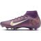 NIKE Mercurial Superfly 10 Academy Kylian Mbappé FG/MG Fußballschuhe Herren 500 - grand purple/pale ivory 36