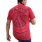 NIKE Paris Saint-Germain Dri-FIT Academy Pro Heim/Auswärts kurzarm Aufwärmshirt Herren 658 - university red/midnight navy/white M