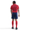 NIKE Paris Saint-Germain Dri-FIT Academy Pro Heim/Auswärts kurzarm Aufwärmshirt Herren 658 - university red/midnight navy/white M