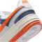 NIKE Gamma Force Sneaker Damen 100 - white/total orange-diffused blue 36