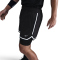 NIKE DNA Dri-FIT 4" 2in1 Basketballshorts Herren 010 - black/white S