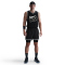 NIKE DNA Dri-FIT 4" 2in1 Basketballshorts Herren 010 - black/white S