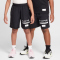 NIKE Multi Dri-FIT Woven Shorts Kinder 010 - black/white S (128-137 cm)