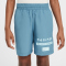 NIKE Multi Dri-FIT Woven Shorts Kinder 006 - smokey blue/glacier blue S (128-137 cm)