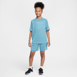 NIKE Multi Dri-FIT T-Shirt Kinder 006 - smokey blue/lt armory blue/white XL (158-170 cm)