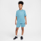 NIKE Multi Dri-FIT T-Shirt Kinder 006 - smokey blue/lt armory blue/white XL (158-170 cm)