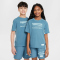 NIKE Multi Dri-FIT T-Shirt Kinder 006 - smokey blue/glacier blue S (128-137 cm)