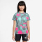 NIKE Academy+ Dri-FIT kurzarm Trainingsshirt Kinder 646 - hyper pink/ocean cube/dynamic turq/black M (137-147 cm)