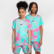 NIKE Academy+ Dri-FIT kurzarm Trainingsshirt Kinder 646 - hyper pink/ocean cube/dynamic turq/black M (137-147 cm)
