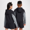 NIKE Dri-FIT Hoodie Kinder 010 - black/smoke grey/white S (128-137 cm)