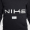 NIKE Dri-FIT Hoodie Kinder 010 - black/smoke grey/white S (128-137 cm)