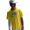NIKE Miler Run Energy kurzarm Laufshirt Herren 718 - lightening S