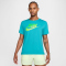 NIKE Miler Run Energy kurzarm Laufshirt Herren 345 - dusty cactus S
