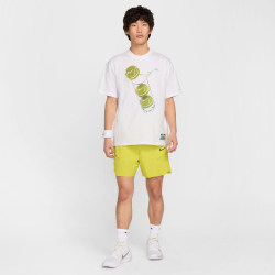 NIKE Court Max90 Tennisshirt Herren 100 - white XXL
