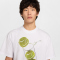 NIKE Court Max90 Tennisshirt Herren 100 - white XXL