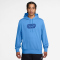NIKE Club FT Font Hoodie Herren 412 - university blue/game royal 3XL