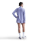 NIKE Swoosh Mid Layer 1/2-Zip Laufshirt Damen 533 - lilac ice S