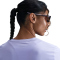 NIKE One Swoosh Dri-FIT kurzarm Laufshirt Damen 533 - lilac ice S