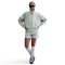 NIKE Sportswear Everything Wovens Oversize Repel UV Protection Trainingsjacke Damen 034 - light silver/white XS