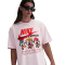 NIKE Sportswear M90 Sole Food T-Shirt Herren 602 - pink foam S