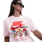 NIKE Sportswear M90 Sole Food T-Shirt Herren 602 - pink foam S