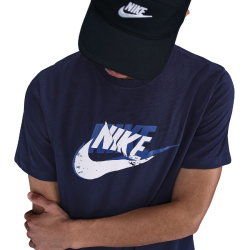 NIKE Sportswear T-Shirt Herren 410 - midnight navy M