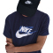 NIKE Sportswear T-Shirt Herren 410 - midnight navy M