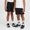 NIKE Air Fleece Shorts Kinder 010 - black/white/white S (128-137 cm)
