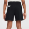 NIKE Air Fleece Shorts Kinder 010 - black/white/white XL (158-170 cm)