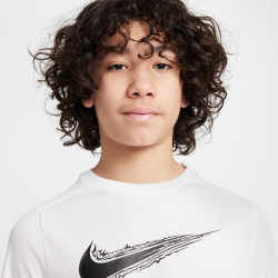NIKE Multi Dri-FIT T-Shirt Kinder 100 - white/black S...