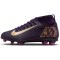 NIKE Jr. Mercurial Superfly Club Kylian Mbappé FG/MG Fußballschuhe Kinder 500 - grand purple/pale ivory 33.5