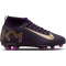 NIKE Jr. Mercurial Superfly Club Kylian Mbappé FG/MG Fußballschuhe Kinder 500 - grand purple/pale ivory 33.5