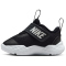 NIKE Team Hustle D Baby Basketballschuhe 002 - black/white-anthracite 19.5