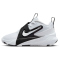 NIKE Team Hustle D Basketballschuhe Kinder 101 - white/white-black 32