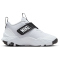 NIKE Team Hustle D Basketballschuhe Kinder 101 - white/white-black 32