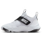 NIKE Team Hustle D Basketballschuhe Kinder 101 - white/white-black 32