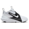 NIKE Team Hustle D Basketballschuhe Kinder 101 - white/white-black 32