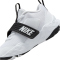 NIKE Team Hustle D Basketballschuhe Kinder 101 - white/white-black 32