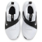 NIKE Team Hustle D Basketballschuhe Kinder 101 - white/white-black 32
