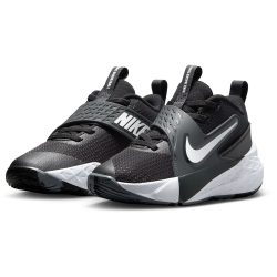 NIKE Team Hustle D Basketballschuhe Kinder 002 - black/white-anthracite 28