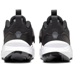 NIKE Team Hustle D Basketballschuhe Kinder 002 - black/white-anthracite 28