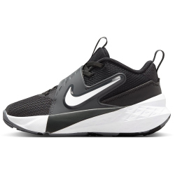 NIKE Team Hustle D Basketballschuhe Kinder 002 - black/white-anthracite 32
