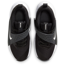 NIKE Team Hustle D Basketballschuhe Kinder 002 - black/white-anthracite 32