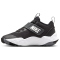 NIKE Team Hustle D Basketballschuhe Kinder 002 - black/white-anthracite 32