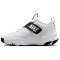 NIKE Team Hustle D Basketballschuhe Kinder 101 - white/white-black 36.5